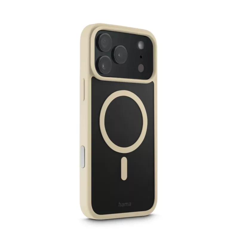 Dėklas Hama Frame Protect iPhone 17 Pro Max 17,5 cm (6,9 inch) smėlio, permatomas