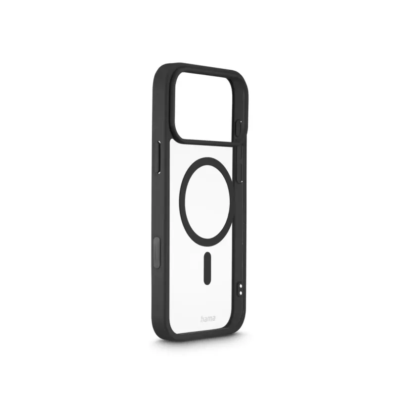 Hama Frame Protect dėklas mobiliesiems telefonams 17,5 cm (6,9 colio) Juodas, Skaidrus