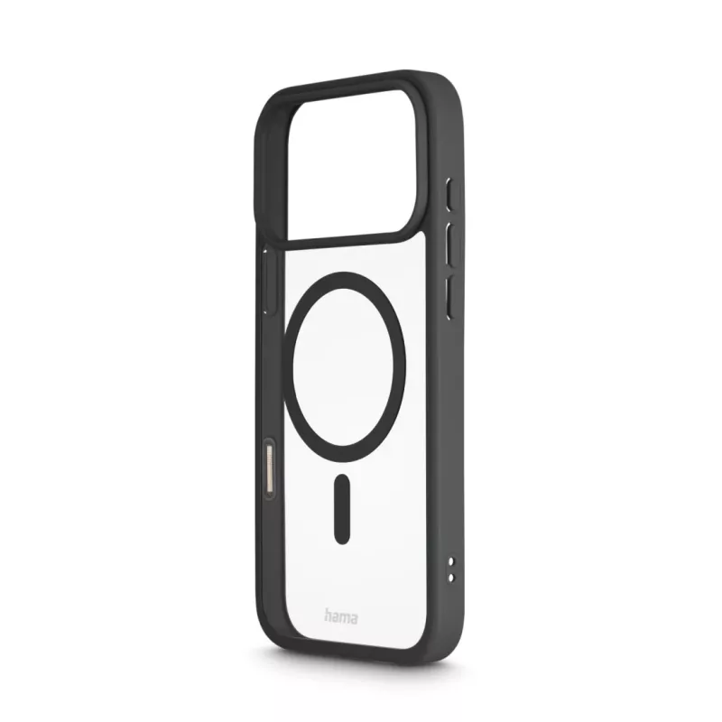 Hama Frame Protect dėklas mobiliesiems telefonams 17,5 cm (6,9 colio) Juodas, Skaidrus