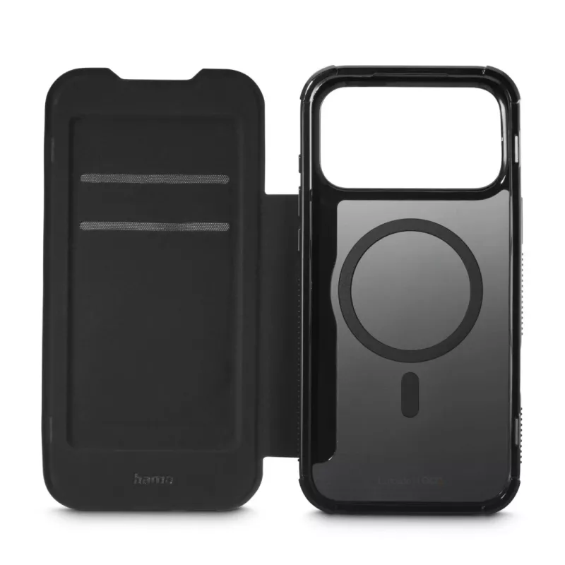 Hama Extreme Protect dėklas Apple iPhone 17 Pro Max 17,5 cm (6,9 inch) Folio Juodas