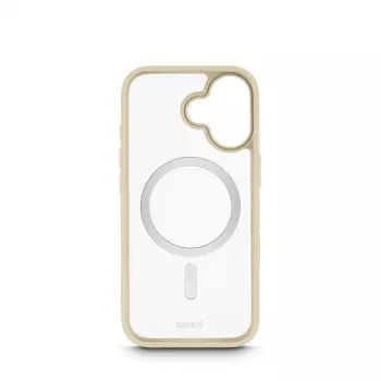 Hama Frame Protect dėklas mobiliesiems telefonams 16 cm (6.3 colio) dangtelis Smėlio, Peršviečiamas
