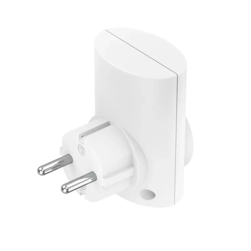Hama 00223324 kištukinis adapteris, apsaugantis nuo viršįtampių, F tipo, baltas
