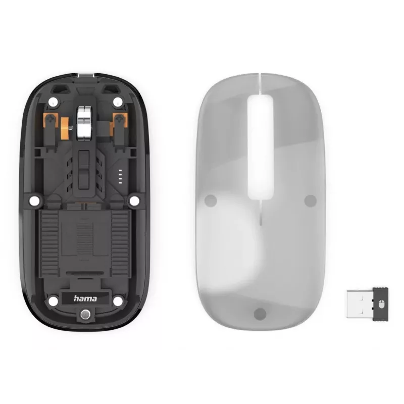 Hama WM-600 pelė biuro Ambidextrinė RF belaidė + Bluetooth optinė 1600 DPI