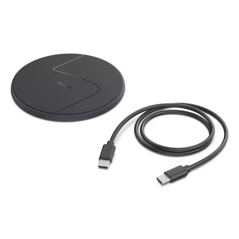 Hama 00201745 belaidis įkroviklis išmaniesiems telefonams USB greitasis įkrovimas vidaus naudojimui