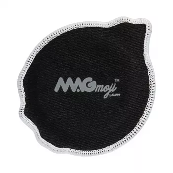 Ženkliukas LAUT MAGMOJI BADGE – Vienaragis Sausainis Kalėdinis leidimas, PVC ir silikonas, ruda/šviesiai mėlyna, 1 vnt.
