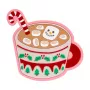 Ženkliukas MAG-MOJI SILLY Snowman Chocolate Christmas Edition — įvairiaspalvis PVC ir silikonas, 1 vnt.