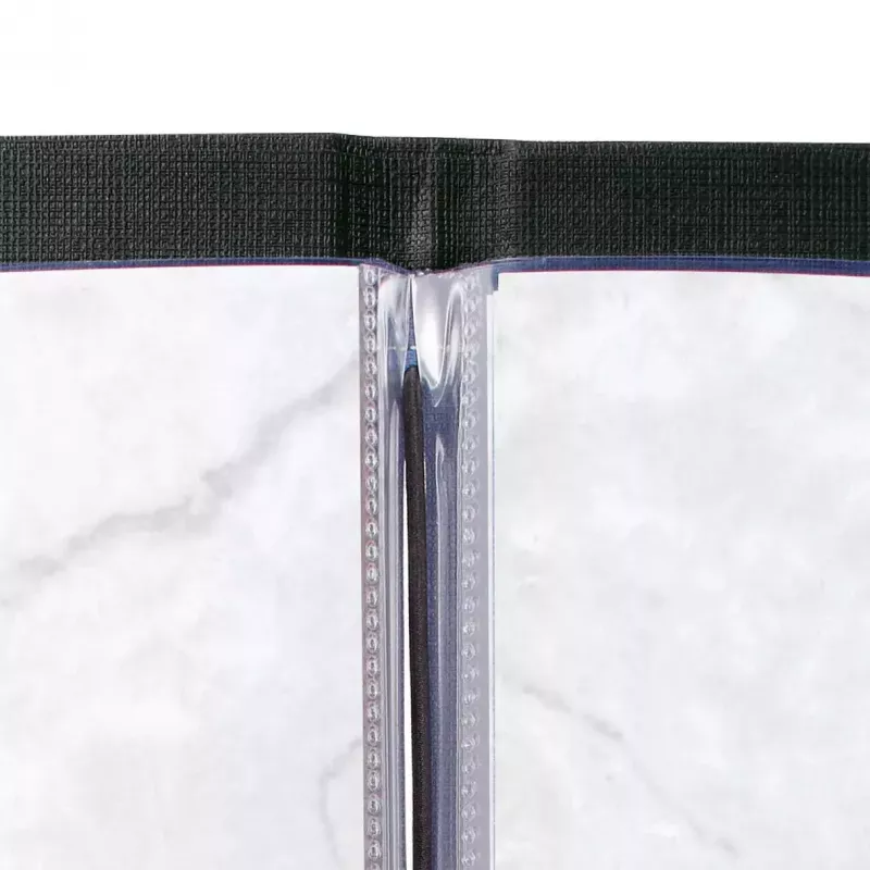 Aplankalas Sigel SM110 Oda Linas Plastikas Juodas A4