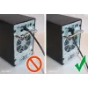 Goobay CAT 5e Patch Cable 2x 90° Kampinis F/UTP Juodas 5 m