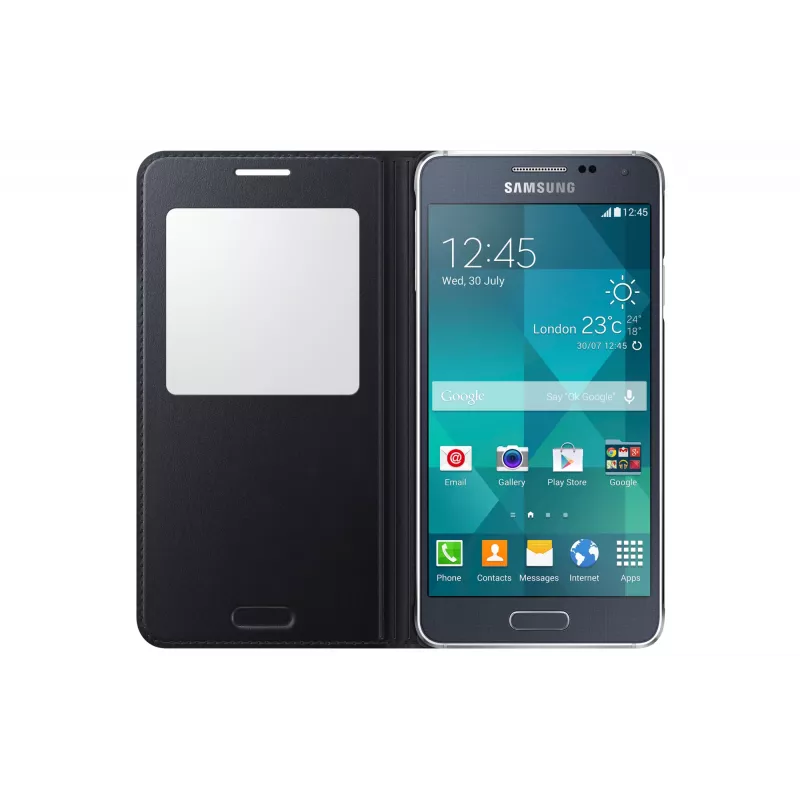Samsung EF-CG850B dėklas Flip Case sidabrinis