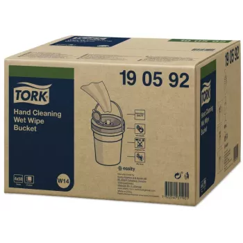 Tork 190592 drėgnos rankų valymo servetėlės, 58 lapų