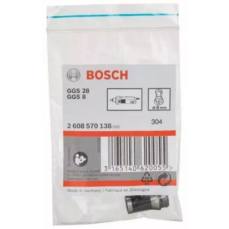 Bosch 2 608 570 138 frezavimo antgalis 8 mm