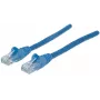 Intellinet tinklo jungiamasis laidas, Cat6, 20 m, mėlynas, CCA, U/UTP, PVC, RJ45, paauksuoti kontaktai, apsaugotas nuo užkabinimo, su gaubtuku, garantija visam laikui