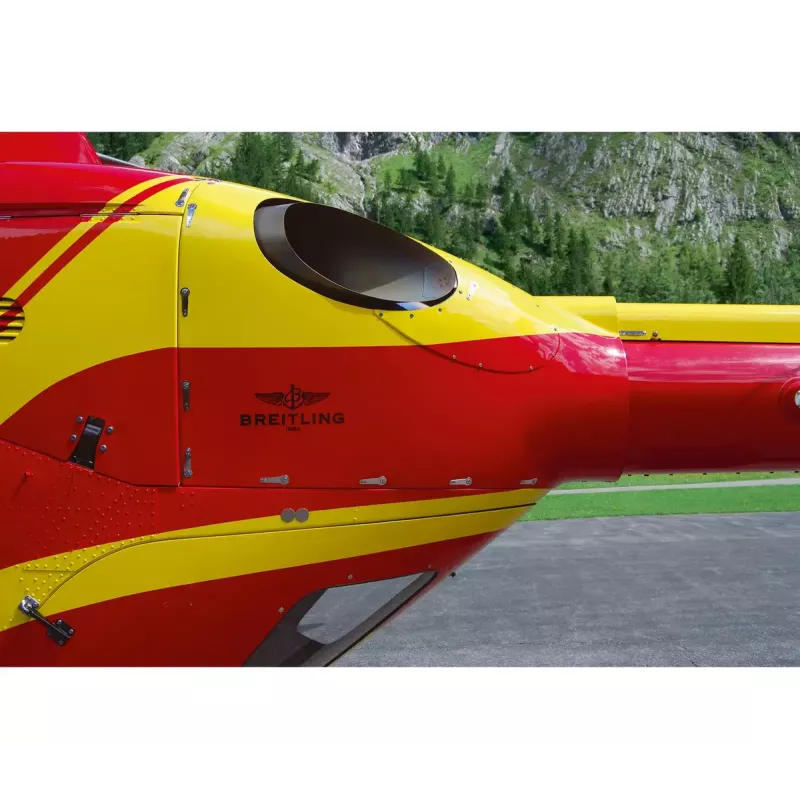 REVELL EC135 Air-Glaciers surinkimo modelis, mastelis 1:72, ilgis 143 mm, rotoriaus skersmuo 140 mm
