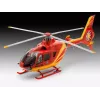 REVELL EC135 Air-Glaciers surinkimo modelis, mastelis 1:72, ilgis 143 mm, rotoriaus skersmuo 140 mm