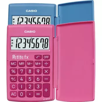 Pagrindinis skaičiuotuvas Casio Petite FX Pocket Basic Pink