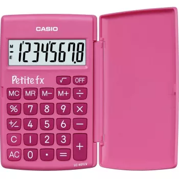 Pagrindinis skaičiuotuvas Casio Petite FX Pocket Basic Pink