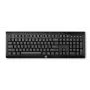 HP K2500 belaidė klaviatūra, pilno dydžio (100%), RF belaidė, juoda
