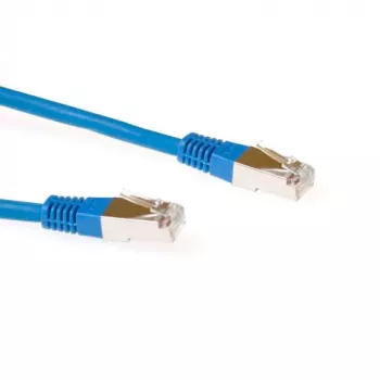 ACT Blue 1,5 metro F/UTP CAT5E patch kabelis su RJ45 jungtimis