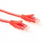 ACT Red 0,5 m U/UTP CAT6 jungiamasis kabelis su RJ45 jungtimis