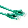 ACT Green 5 m U/UTP CAT6 komutacinis laidas su RJ-45 jungtimis