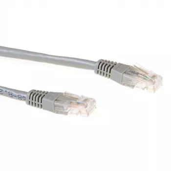 ACT pilka 20 metrų LSZH U/UTP CAT6A jungiamasis laidas su RJ45 jungtimis