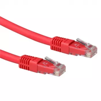 ACT Red 1,5 metro LSZH U/UTP CAT6A jungiamasis kabelis su RJ45 jungtimis