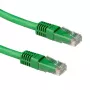 ACT Green 2 m LSZH U/UTP CAT6A jungiamasis kabelis su RJ45 jungtimis