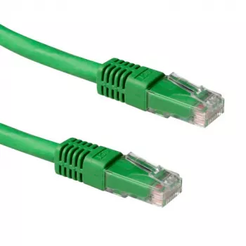ACT Green 3 m LSZH U/UTP CAT6A jungiamasis kabelis su RJ45 jungtimis