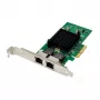 Microconnect MC-JL82576EB tinklo adapteris PCI Express x4 2×RJ45 1 Gbps