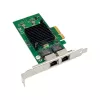 Microconnect MC-JL82576EB tinklo adapteris PCI Express x4 2×RJ45 1 Gbps
