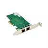 Microconnect MC-JL82576EB tinklo adapteris PCI Express x4 2×RJ45 1 Gbps