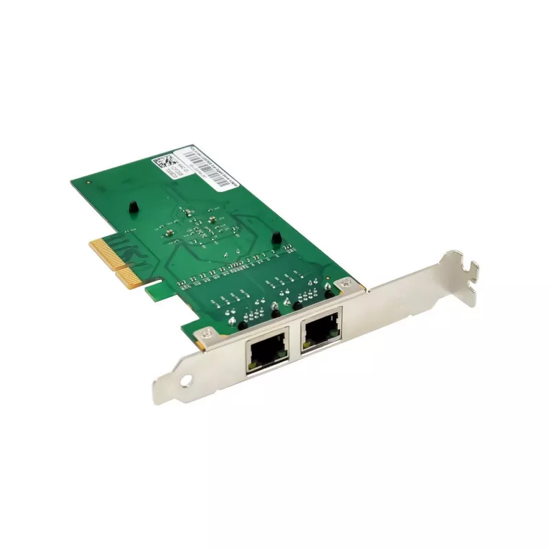 Microconnect MC-JL82576EB tinklo adapteris PCI Express x4 2×RJ45 1 Gbps