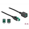 Prailginamasis kabelis Powered USB DeLOCK 85983 12 V 4 m Juoda
