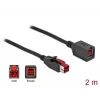 Ilginamasis PoweredUSB kabelis DeLOCK 85986 24 V 2 m Juodas