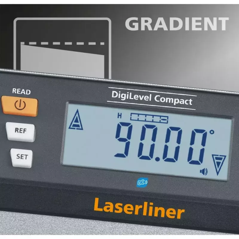 Kišeninis gulsčiukas Laserliner DigiLevel Compact