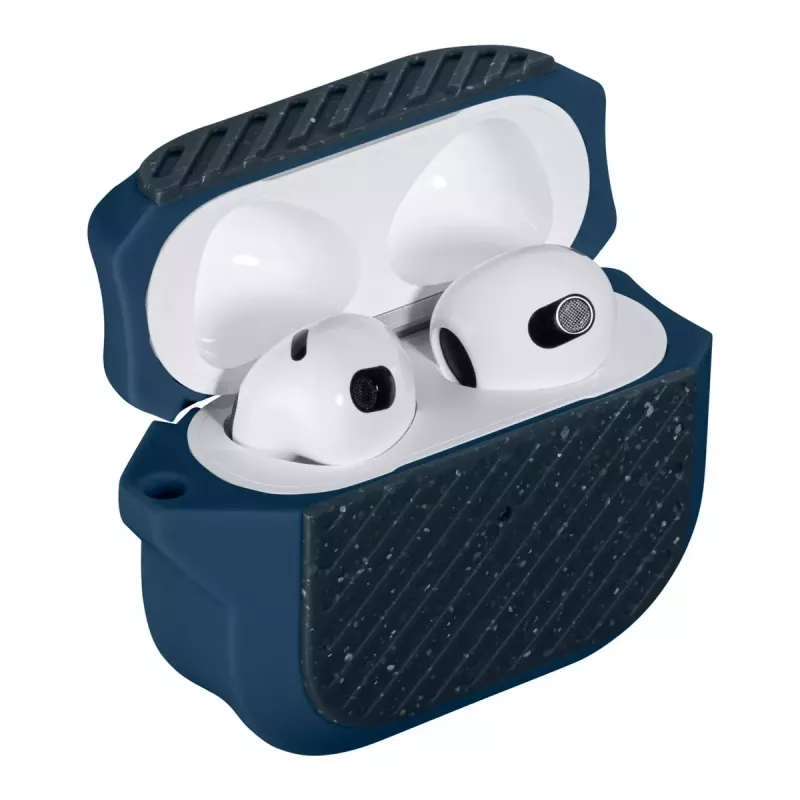 Dėklas LAUT CAPSULE AirPods 3 mėlynas metalas polikarbonatas TPU