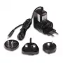 Lindy 5VDC 2A kelių šalių maitinimo šaltinis, 10 W, 100 - 240 V, 50 - 60 Hz, juodas