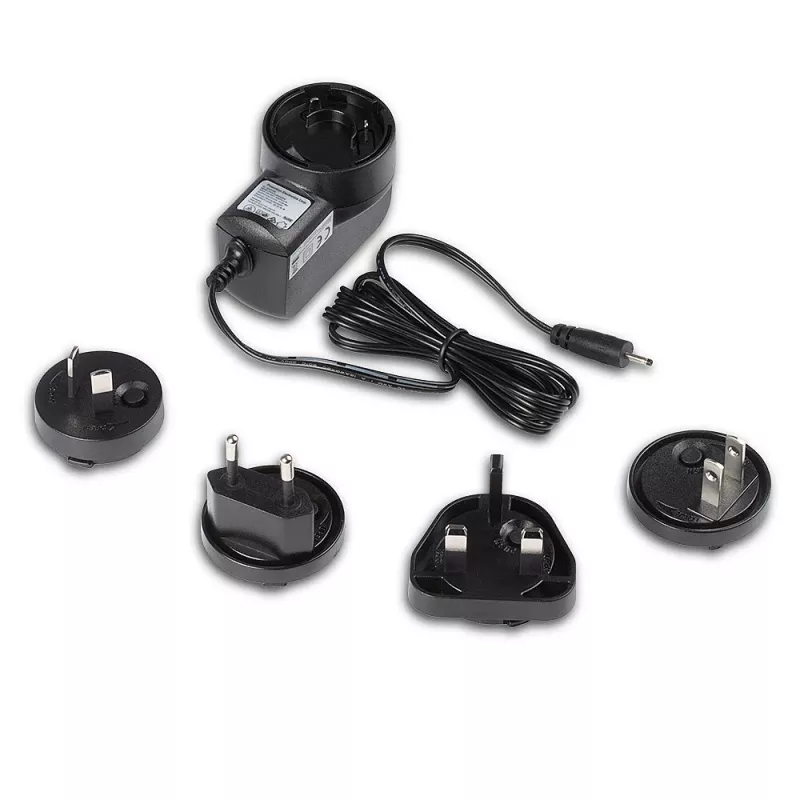 Lindy 5VDC 2A kelių šalių maitinimo šaltinis, 10 W, 100 - 240 V, 50 - 60 Hz, juodas