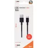 USB laidas 2GO 795731 1m USB B USB C USB 3.2 Gen 1 Juodas