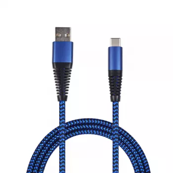 USB laidas 2GO 795950 1m USB 3.2 Gen 1 USB B USB C mėlynas