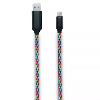 USB kabelis 2GO 797145 1m USB B Micro-USB B įvairiaspalvis