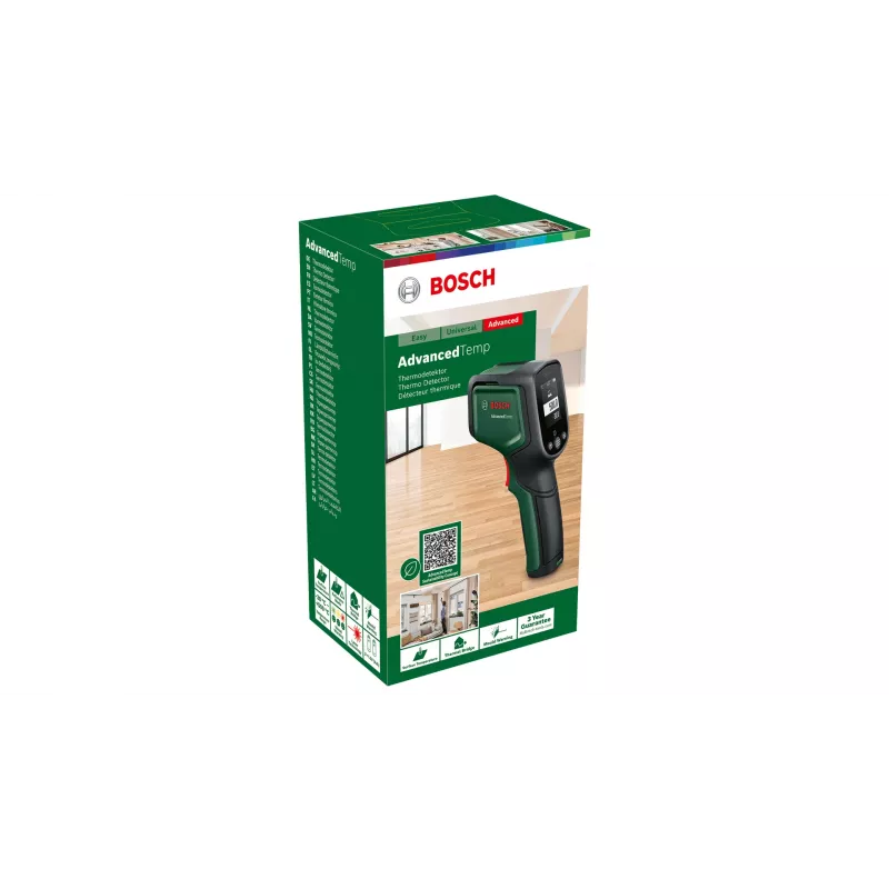 Bosch AdvancedTemp 0603683200 skaitmeninis termometras, juodas/žalias, -30…500 °C