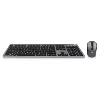 ACT belaidis klaviatūros ir pelės rinkinys, USB-C/US-A kombinuotas imtuvas (QWERTY / US išdėstymas)