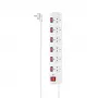 Hama 00223159 išmanusis ilgintuvas 6 kištukiniai lizdai 1,4 m 3680 W