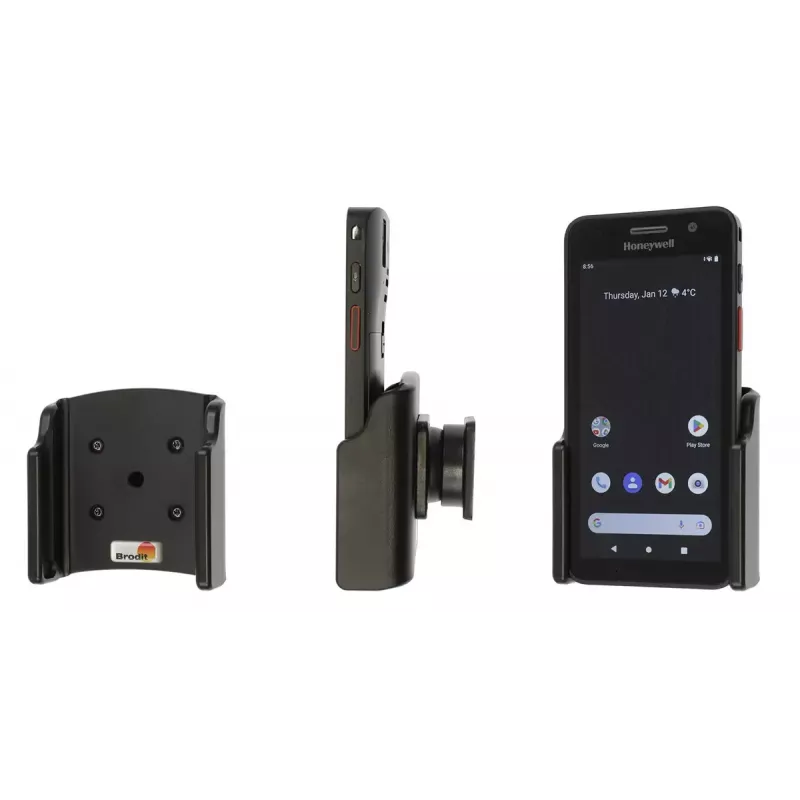 Pasyvus laikiklis Brodit 711334 mobiliesiems telefonams, juodas