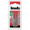 kwb INDUSTRIAL STEEL BITS 50 mm TORX T15 3 vnt
