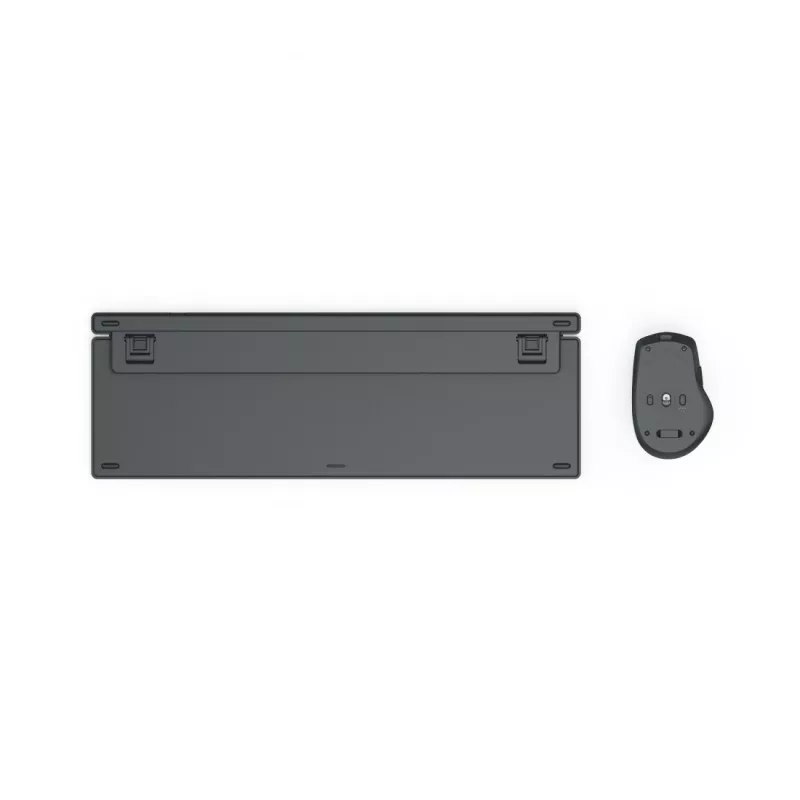 Belaidis klaviatūros ir pelės rinkinys Hama WKM-750, Bluetooth, QWERTZ, pilkas/juodas/mėlynas