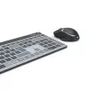 Belaidis klaviatūros ir pelės rinkinys Hama WKM-750, Bluetooth, QWERTZ, pilkas/juodas/mėlynas