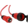 Prailginimo laidas Brennenstuhl 9161050210 5 m 1 AC lizdas Lauko Juoda Raudona