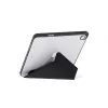 Epico Hero Flip dėklas Apple iPad 10,9 colio (2022) juodas permatomas